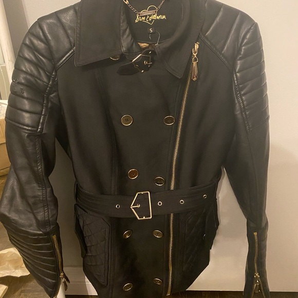 Sam Edelman Leather Jacket - Picture 1 of 5